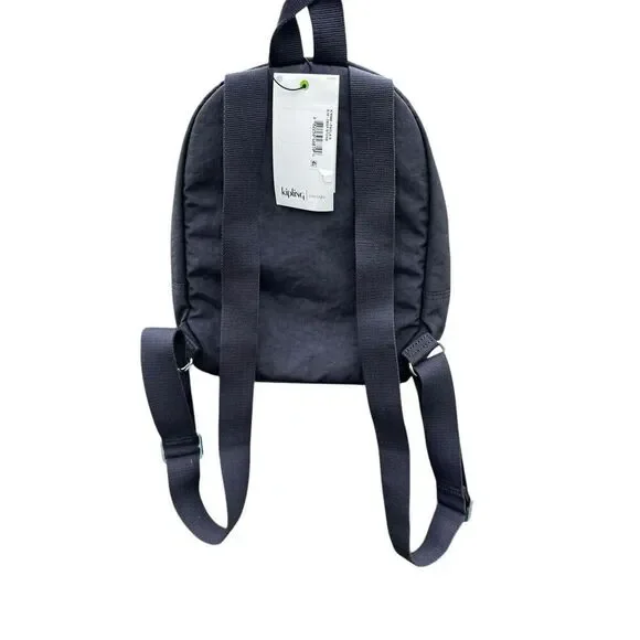 Kipling Paola deep stone gray small backpack travel school career - Picture 3 of 7